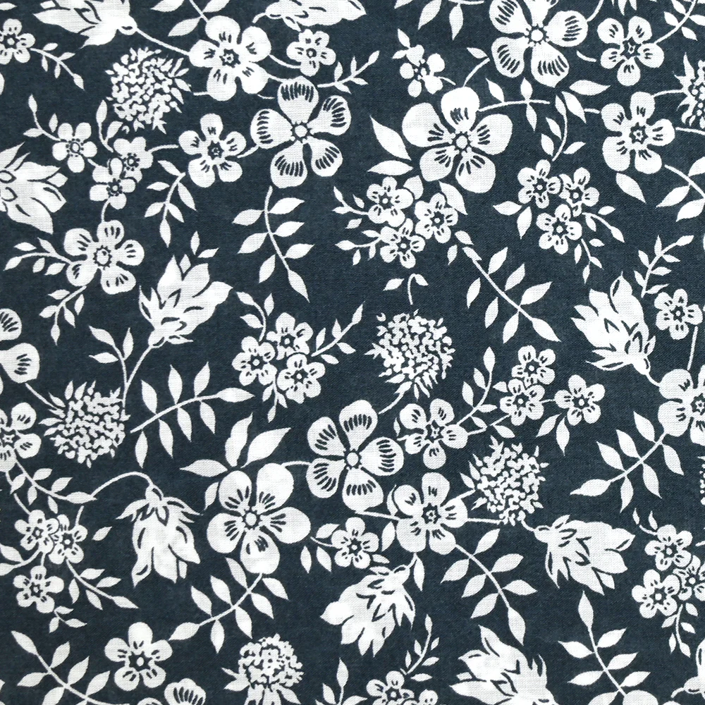 Coton liberty ® Edenham bleu nuit au mètre - Image 5