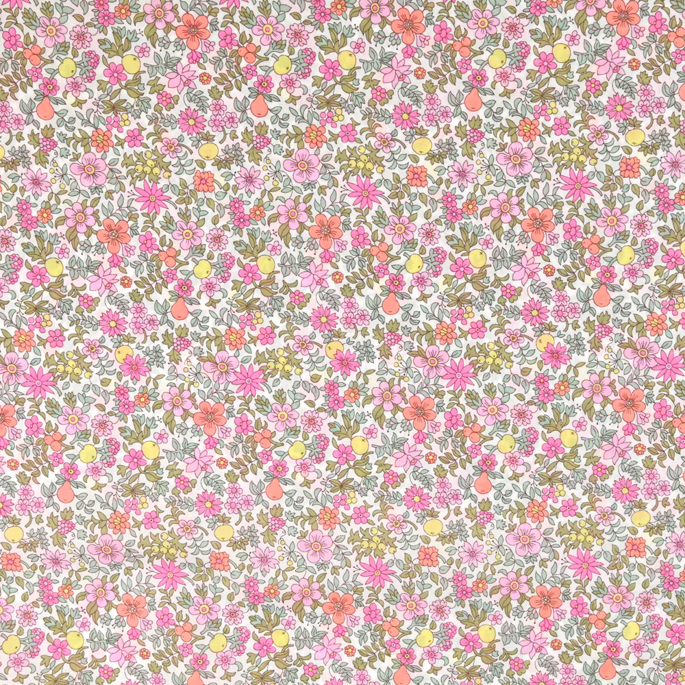 Coton Liberty ® Fruit Punch rose au mètre