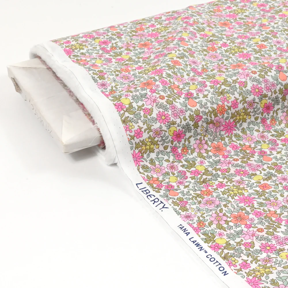 Coton Liberty ® Fruit Punch rose au mètre - Image 2