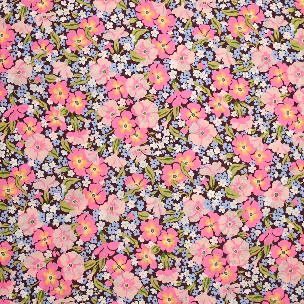 Coton liberty ® Gabriella Gisou rose au mètre