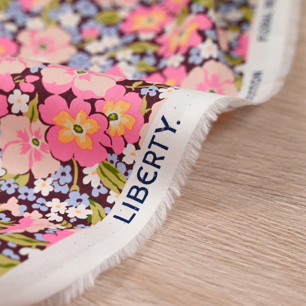 Coton liberty ® Gabriella Gisou rose au mètre - Image 6