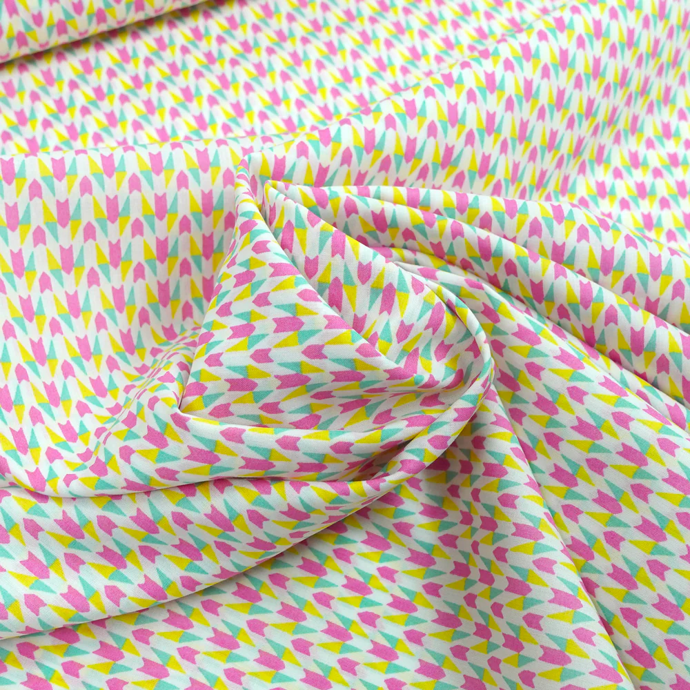 Coton liberty ® Hector rose au mètre - Image 2