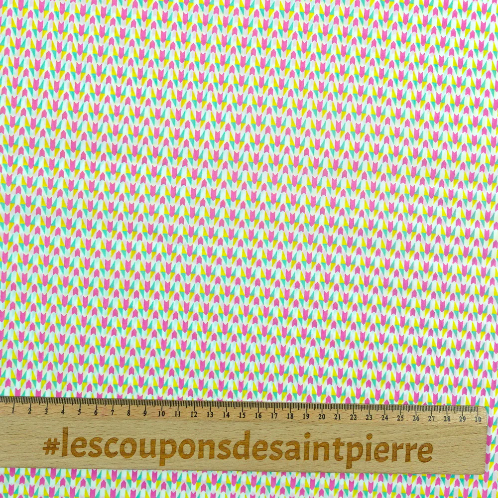 Coton liberty ® Hector rose au mètre - Image 4