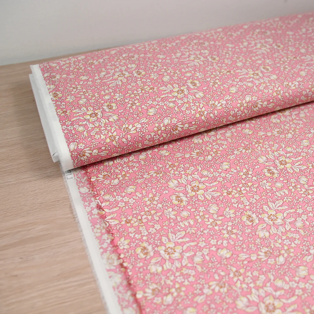 Coton liberty ® Lizzy rose au mètre - Image 2