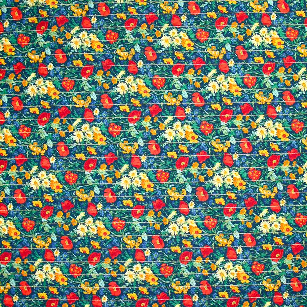 Coton liberty ® Métal rayé Florence moutarde au mètre