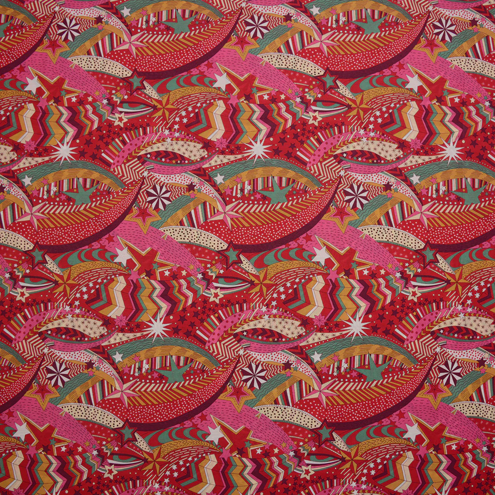 Coton liberty ® My little rouge au mètre