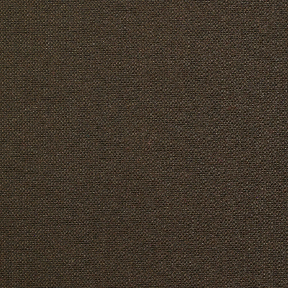 Coton oxford marron et noir - Image 3