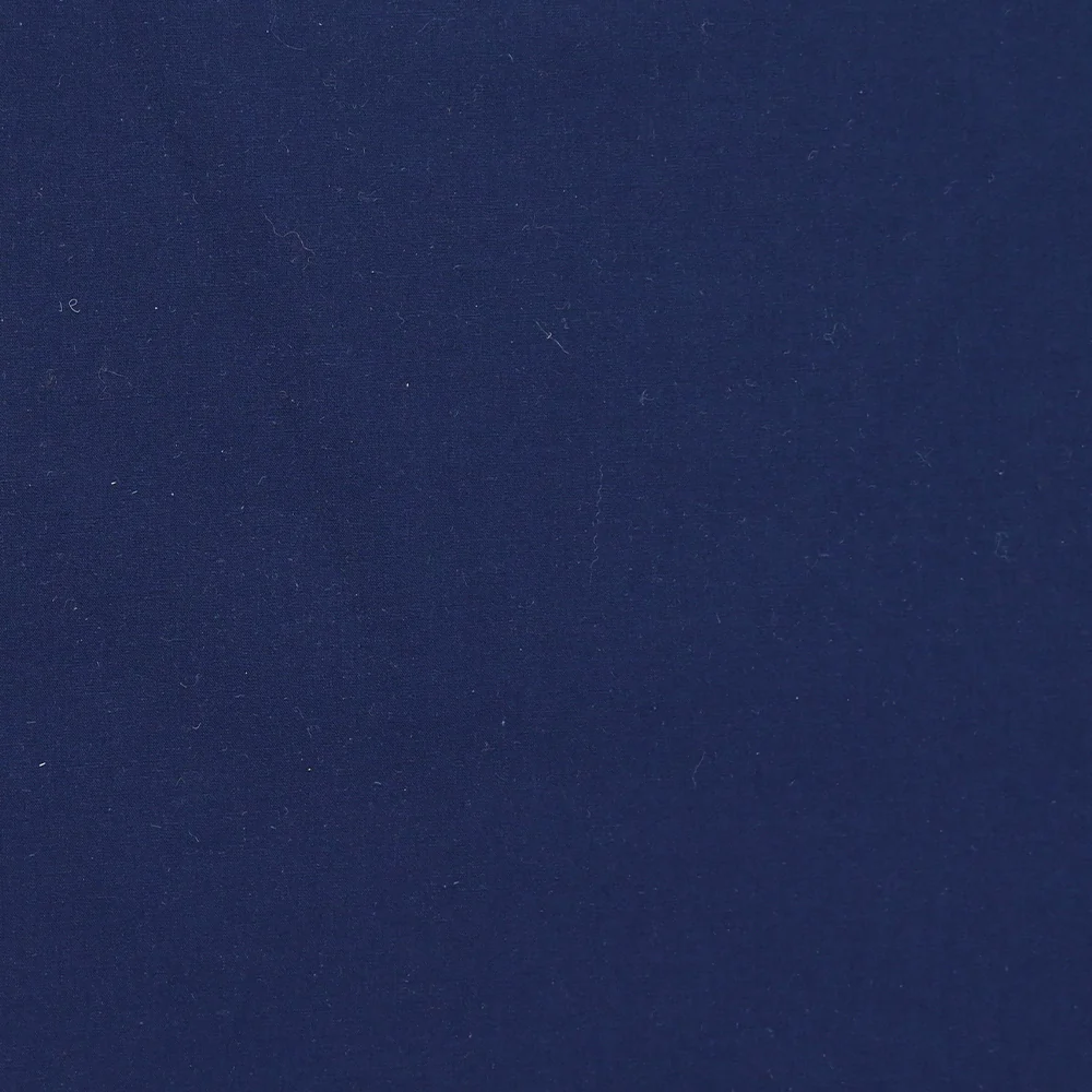 Coton uni bleu nuit - Image 3