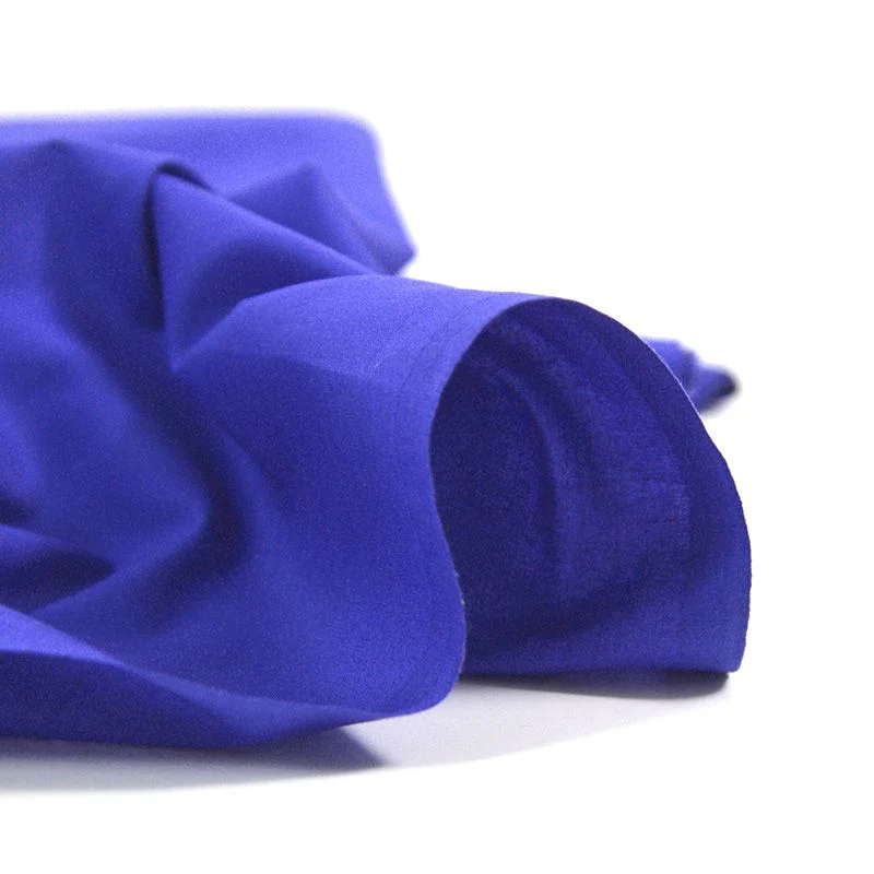 Coton uni bleu roi - Image 3
