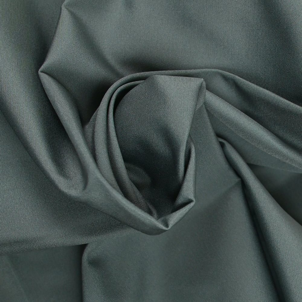 Coton uni gris béton - Image 2