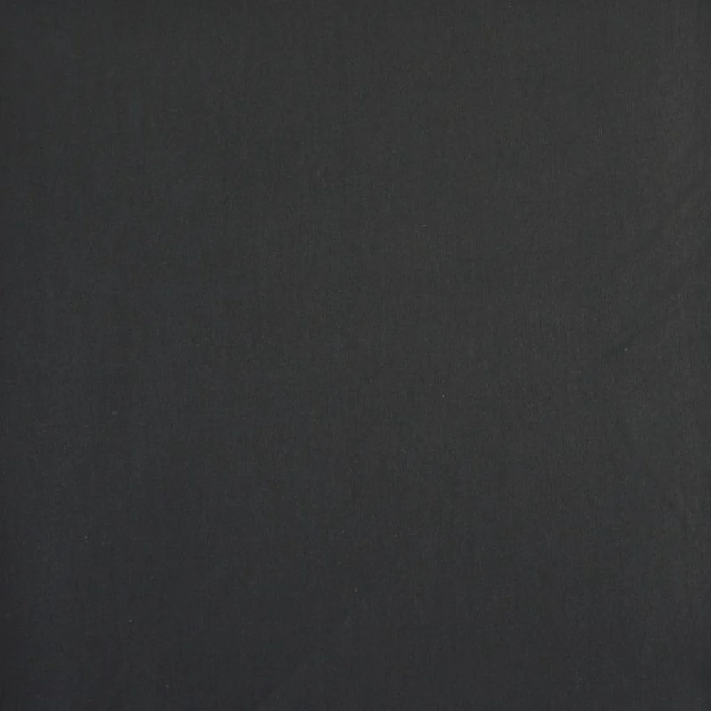 Coton uni noir - Image 2