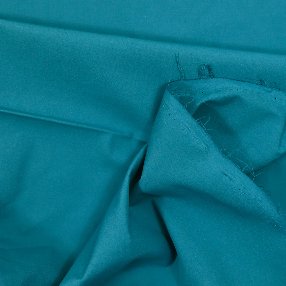 Coton uni pétrole - Image 3