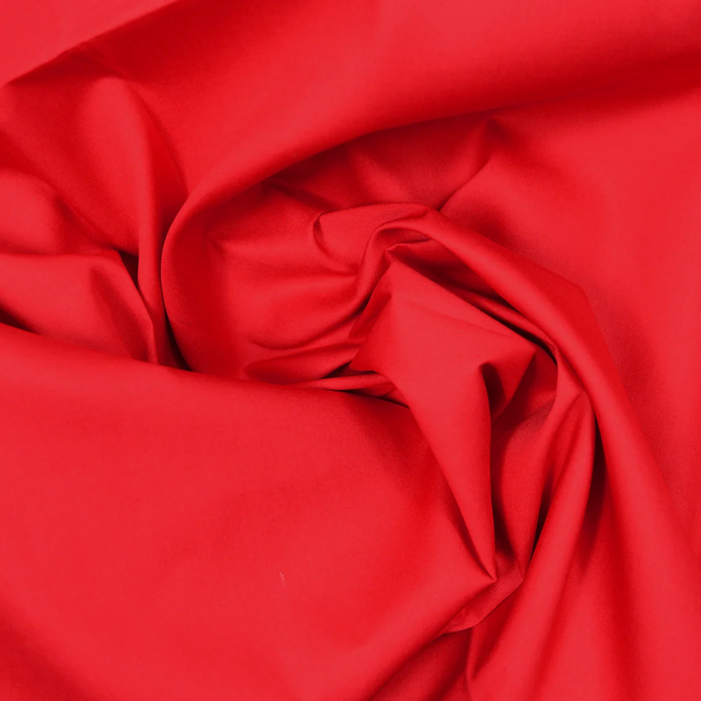 Coton uni rouge - Image 2