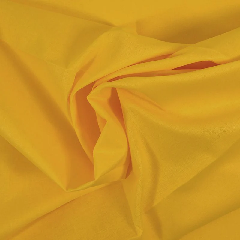 Coton uni tournesol - Image 4