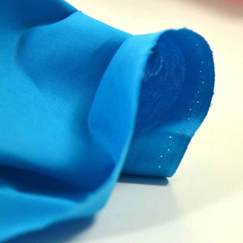 Coton uni turquoise - Image 5