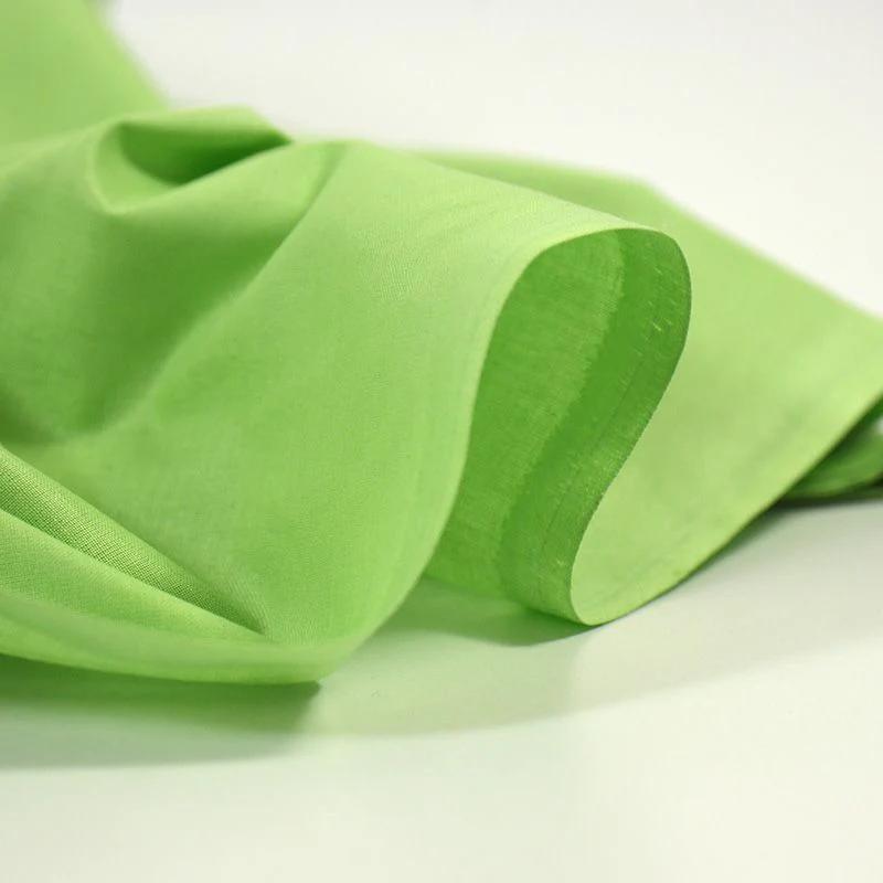 Coton uni vert - Image 3