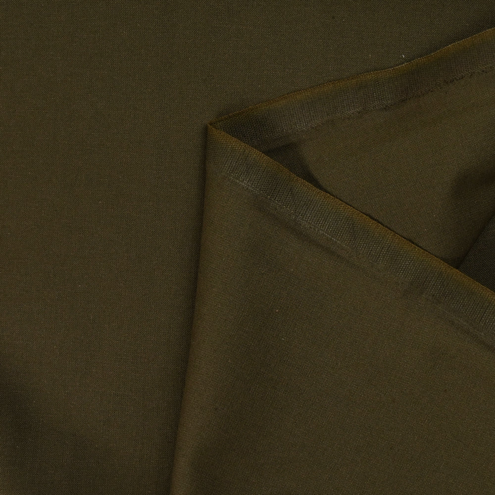 Coton uni vert militaire - Image 3