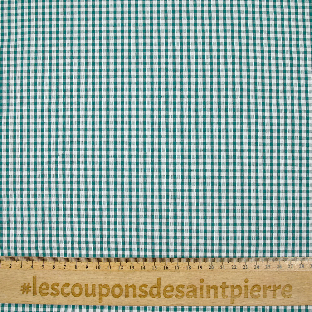 Coton Vichy 3mm canard - Image 3