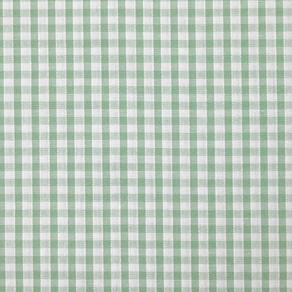 Coton Vichy 3mm vert jade - Image 5