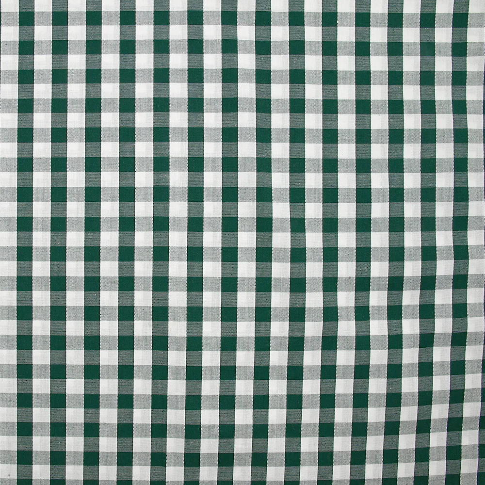 Coton Vichy 9mm vert foncé - Image 4