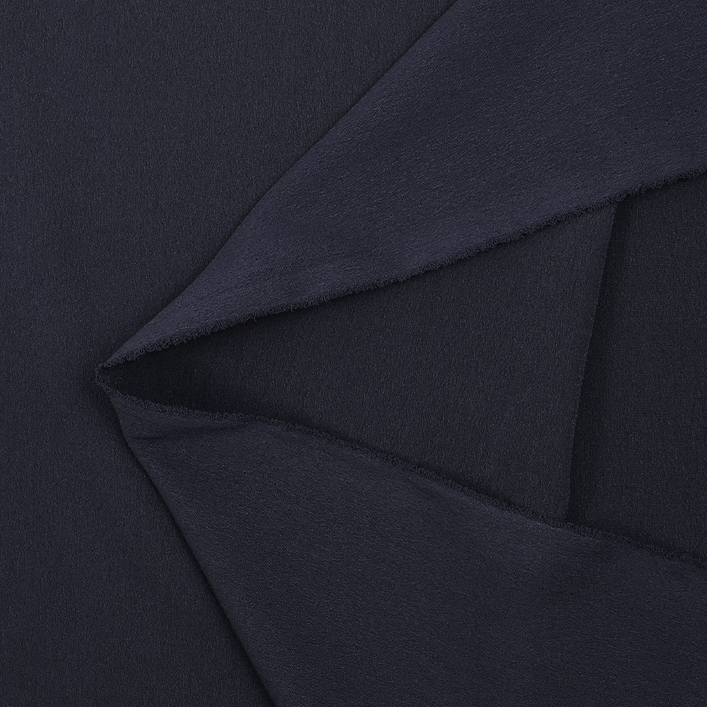 Crêpe de chine Agathe bleu foncé - Image 3