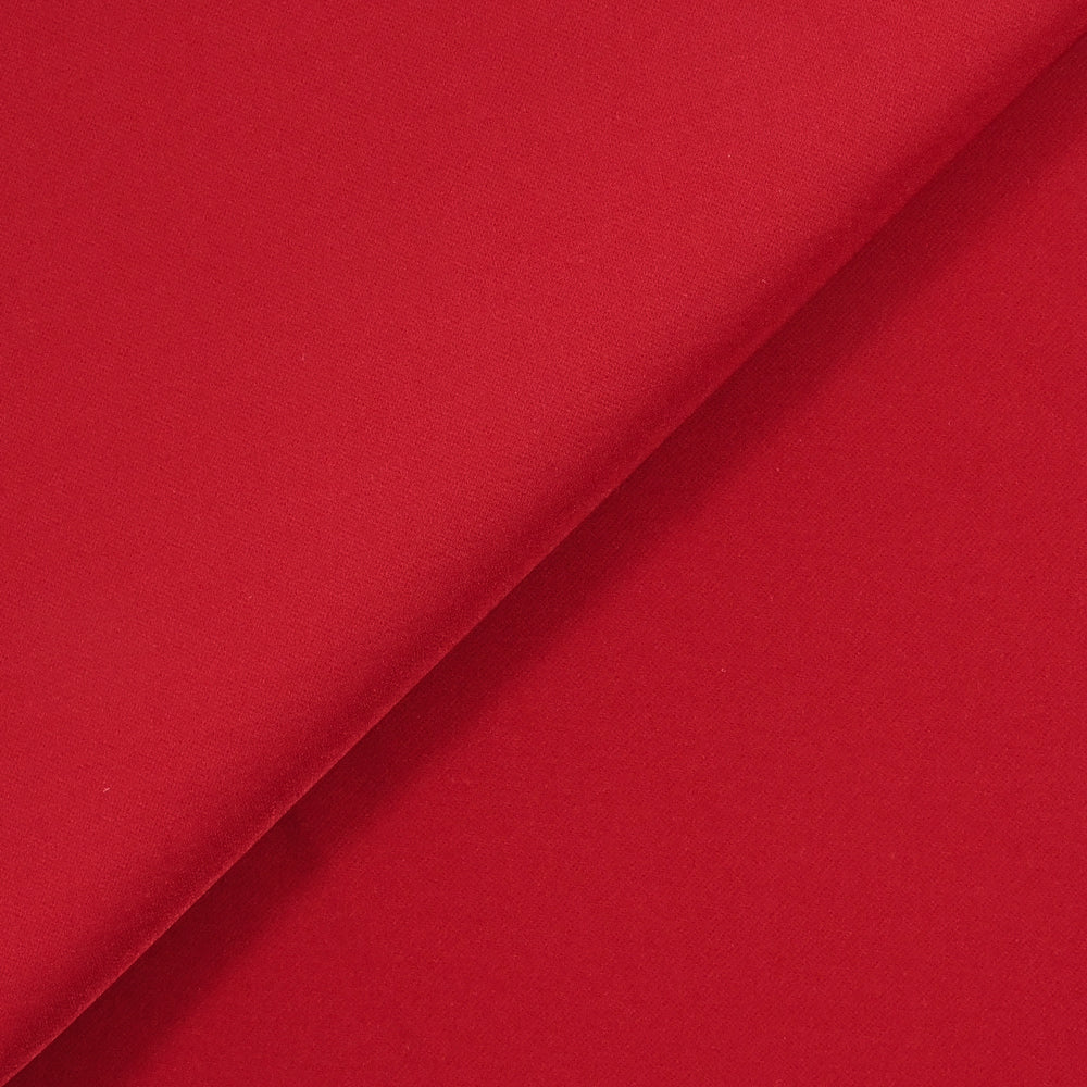 CrĂȘpe de polyester lourd Madeleine rouge