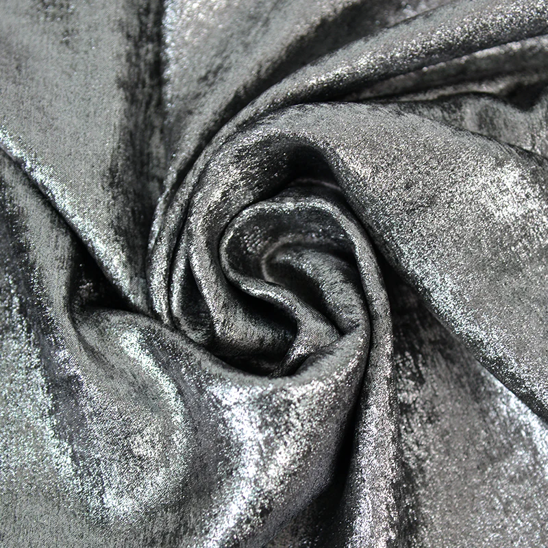 Crêpe irisé argent - Image 2