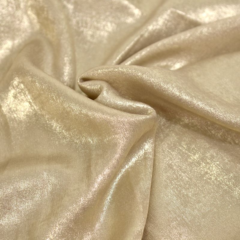 Crêpe irisé champagne - Image 2