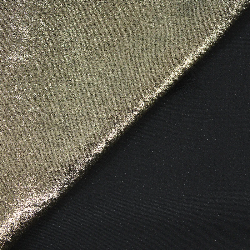 Crêpe irisé or