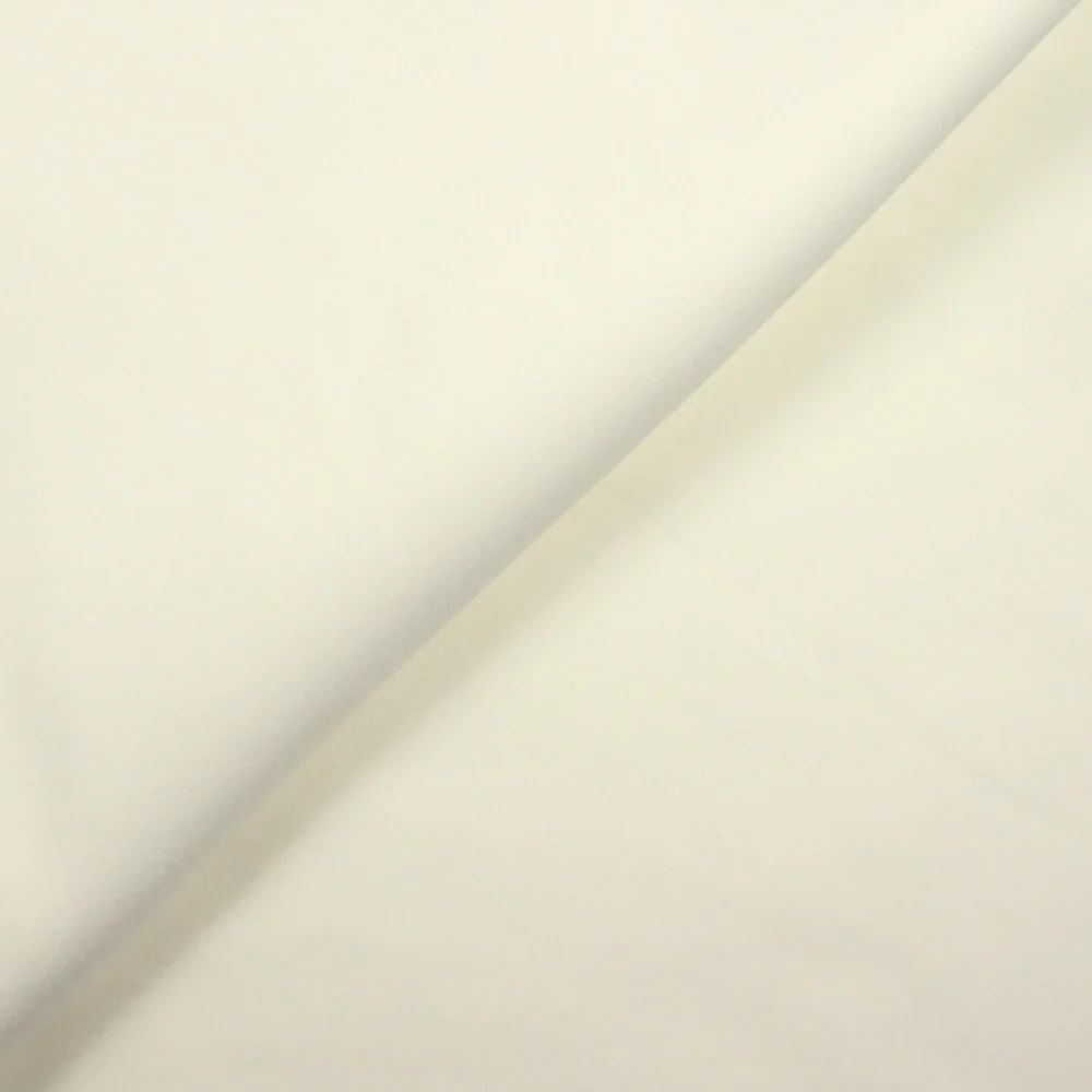Crêpe polyviscose blanc cassé
