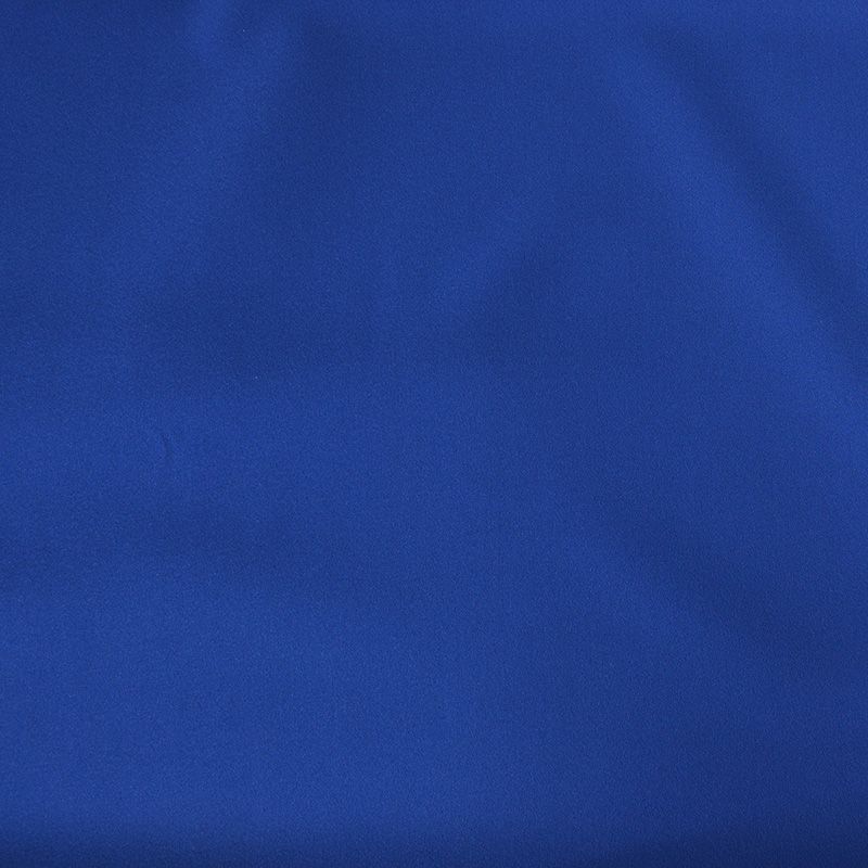 CrĂŞpe polyviscose bleu roi - Image 2