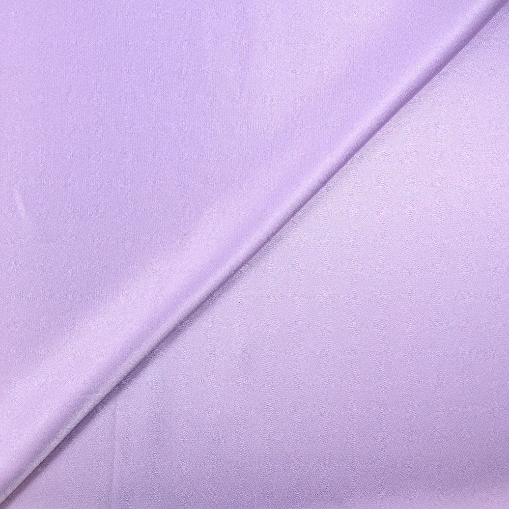 Crêpe satin acétate mauve - Image 3
