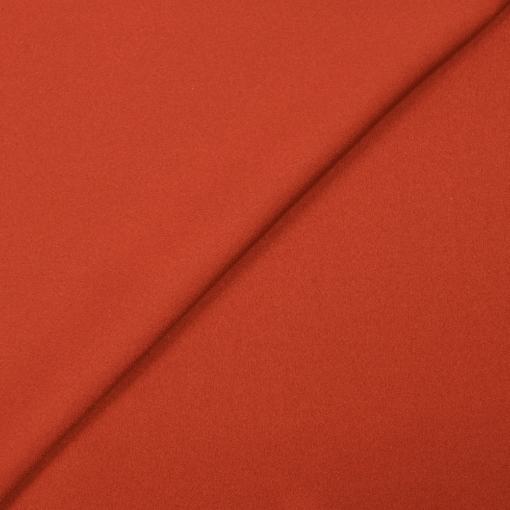 Crêpe satiné de polyester Florencia écrevisse