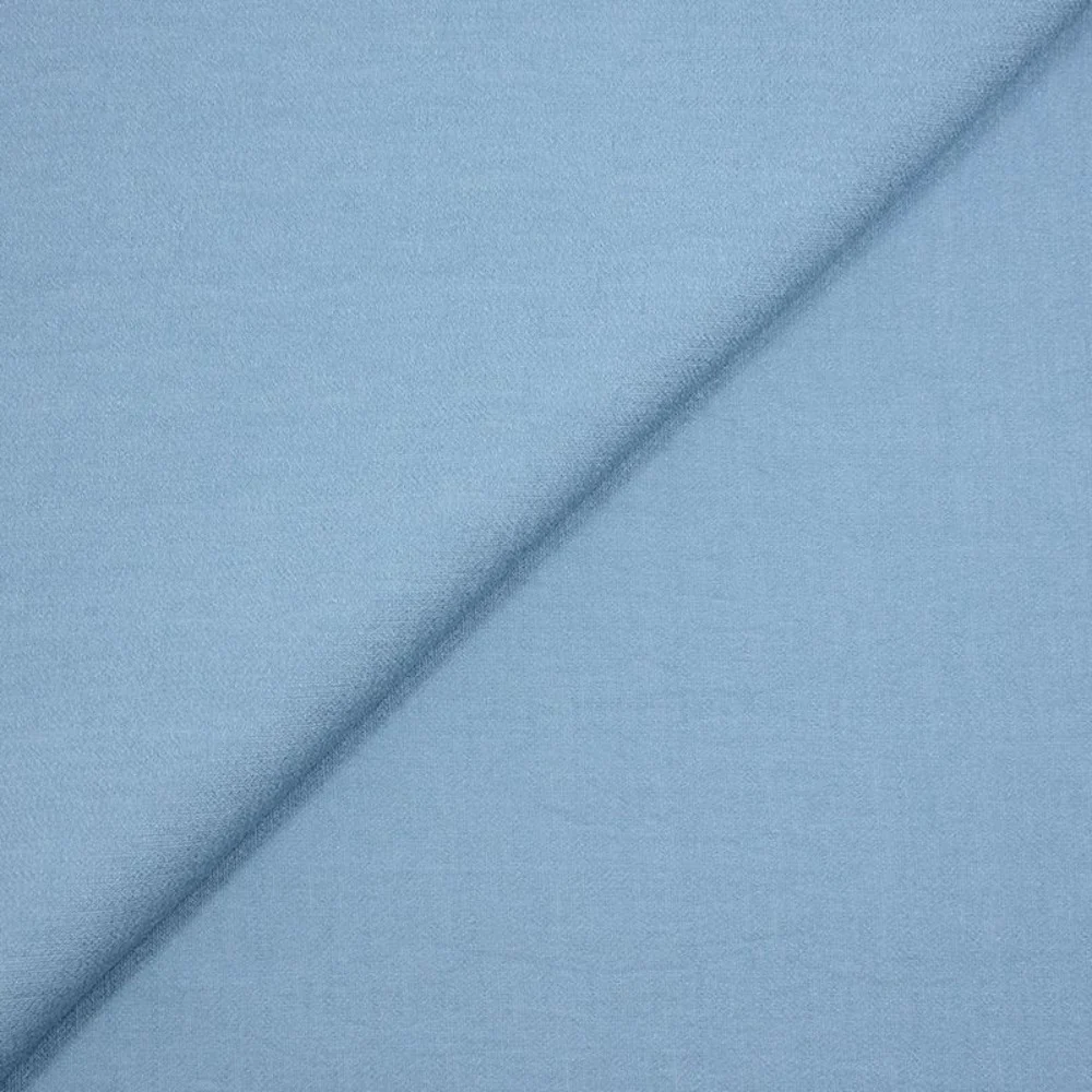 Crêpe viscose Lily bleu barbeau