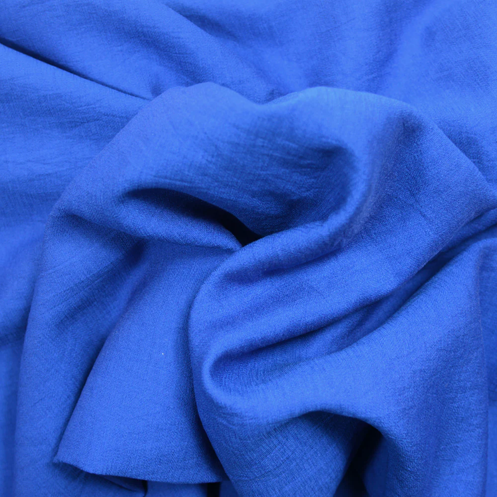 Crêpe viscose Lily bleu roi - Image 2