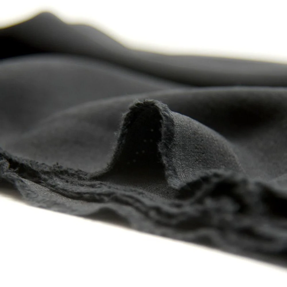 CrĂȘpe viscose Lily noir - Image 4