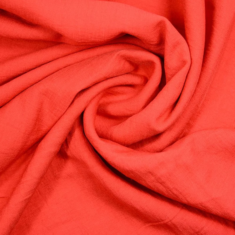 Crêpe viscose Lily rouge - Image 2