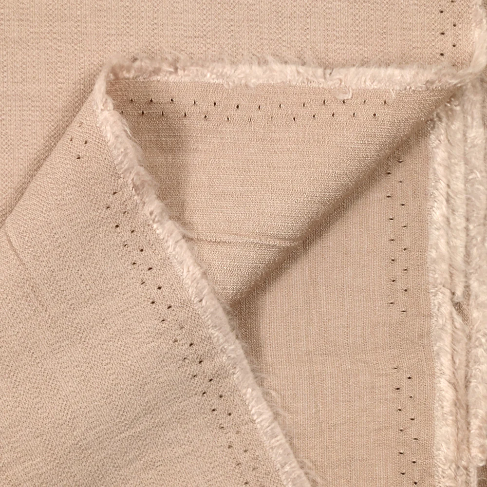 Crêpe viscose Lily sable - Image 4