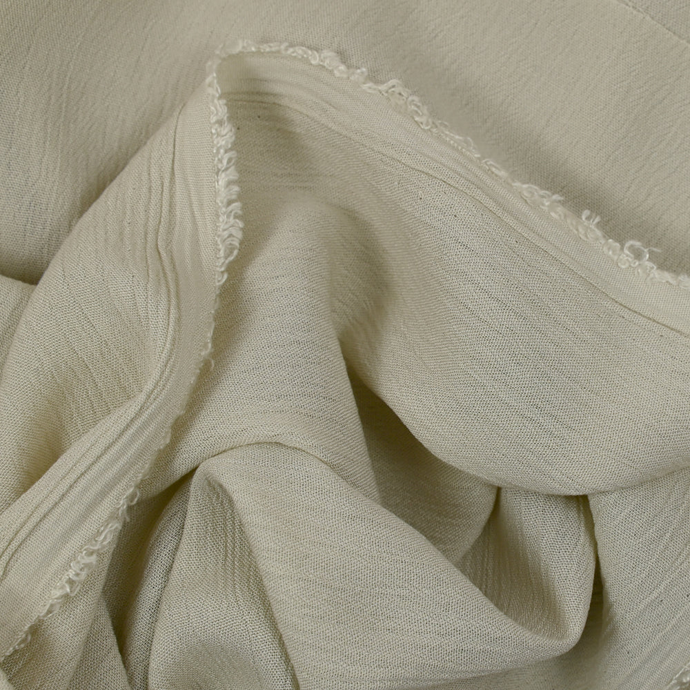 Crépon de viscose argile - Image 3