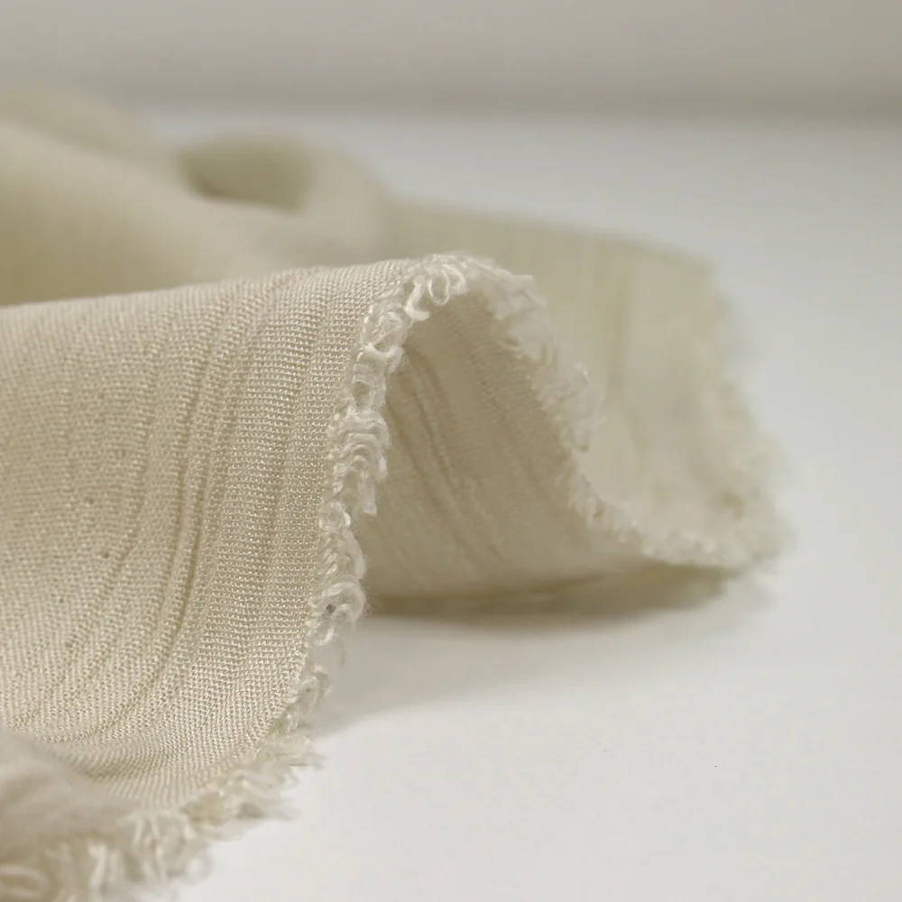 Crépon de viscose argile - Image 4
