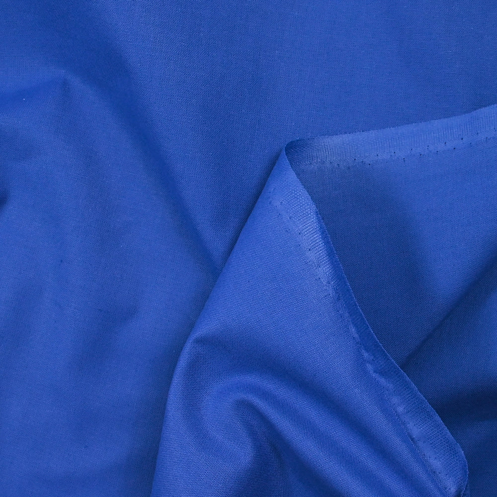 Cretonne de coton bleu - Image 3