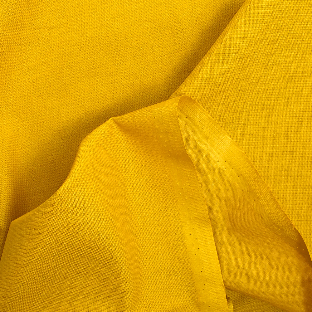 Cretonne de coton curry - Image 3