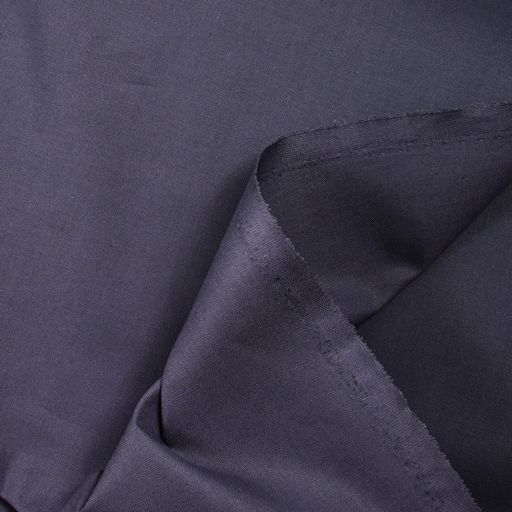 Cretonne de coton gris foncé - Image 3