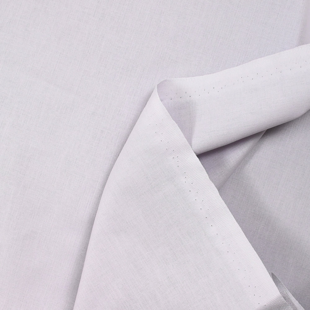Cretonne de coton gris perle - Image 3