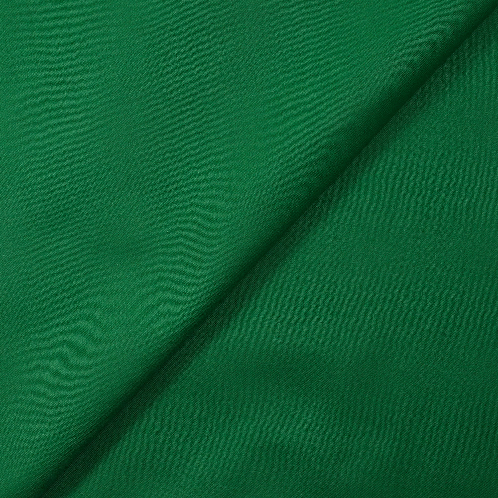 Cretonne de coton vert gazon