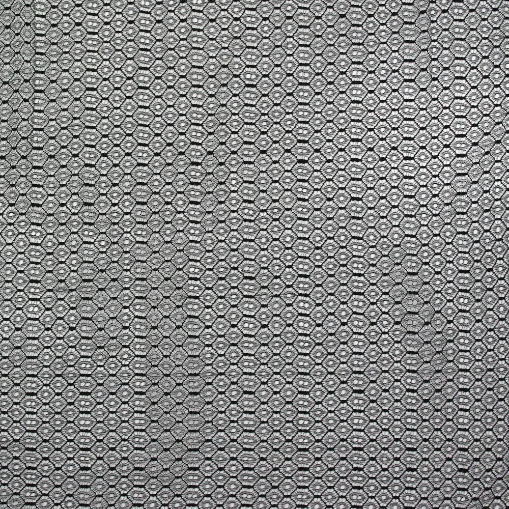 Dentelle de Calais® Calypia noir au mètre - Image 4