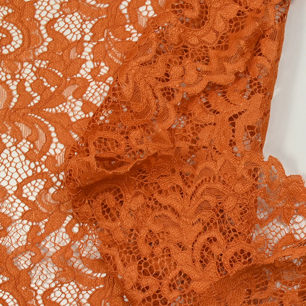Dentelle festonnée Judith citrouille - Image 7