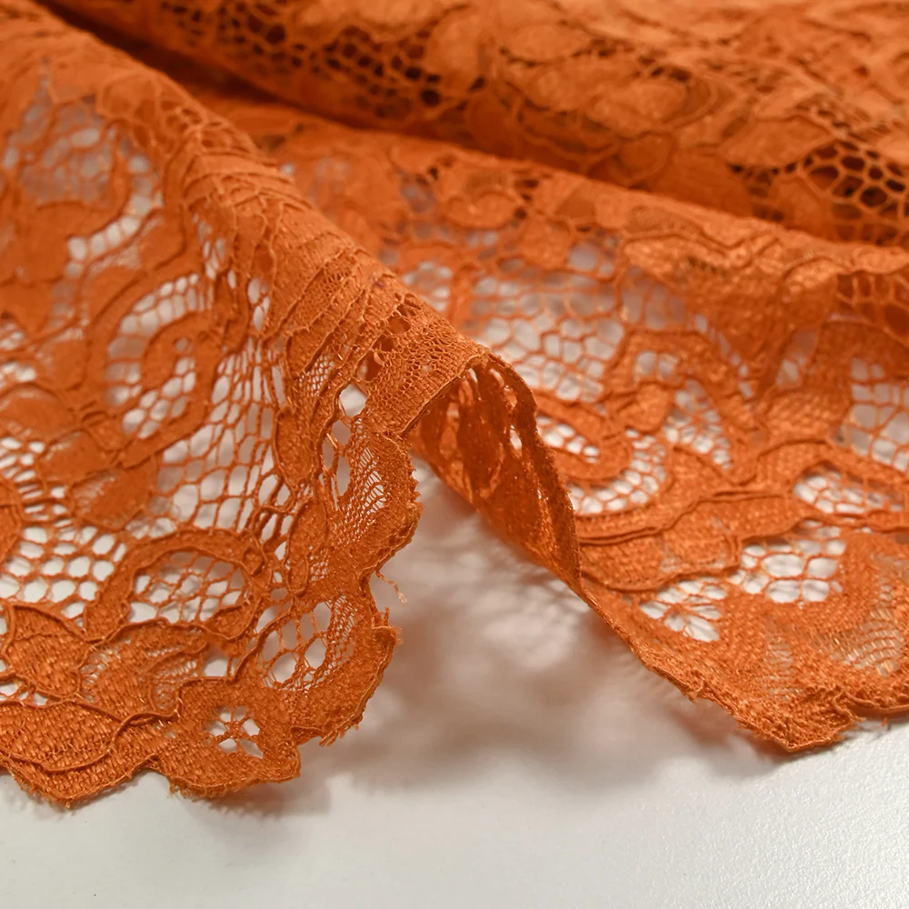 Dentelle festonnée Judith citrouille - Image 8