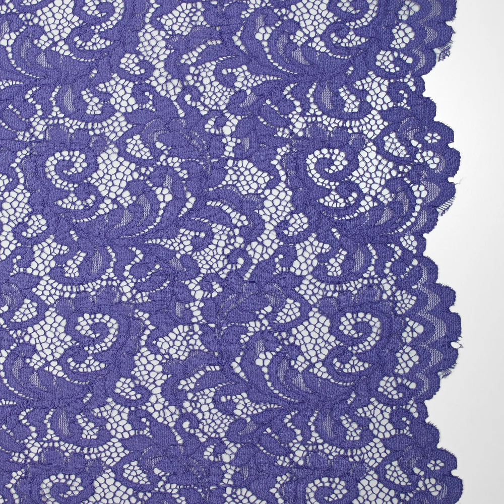 Dentelle festonnée Judith lavande