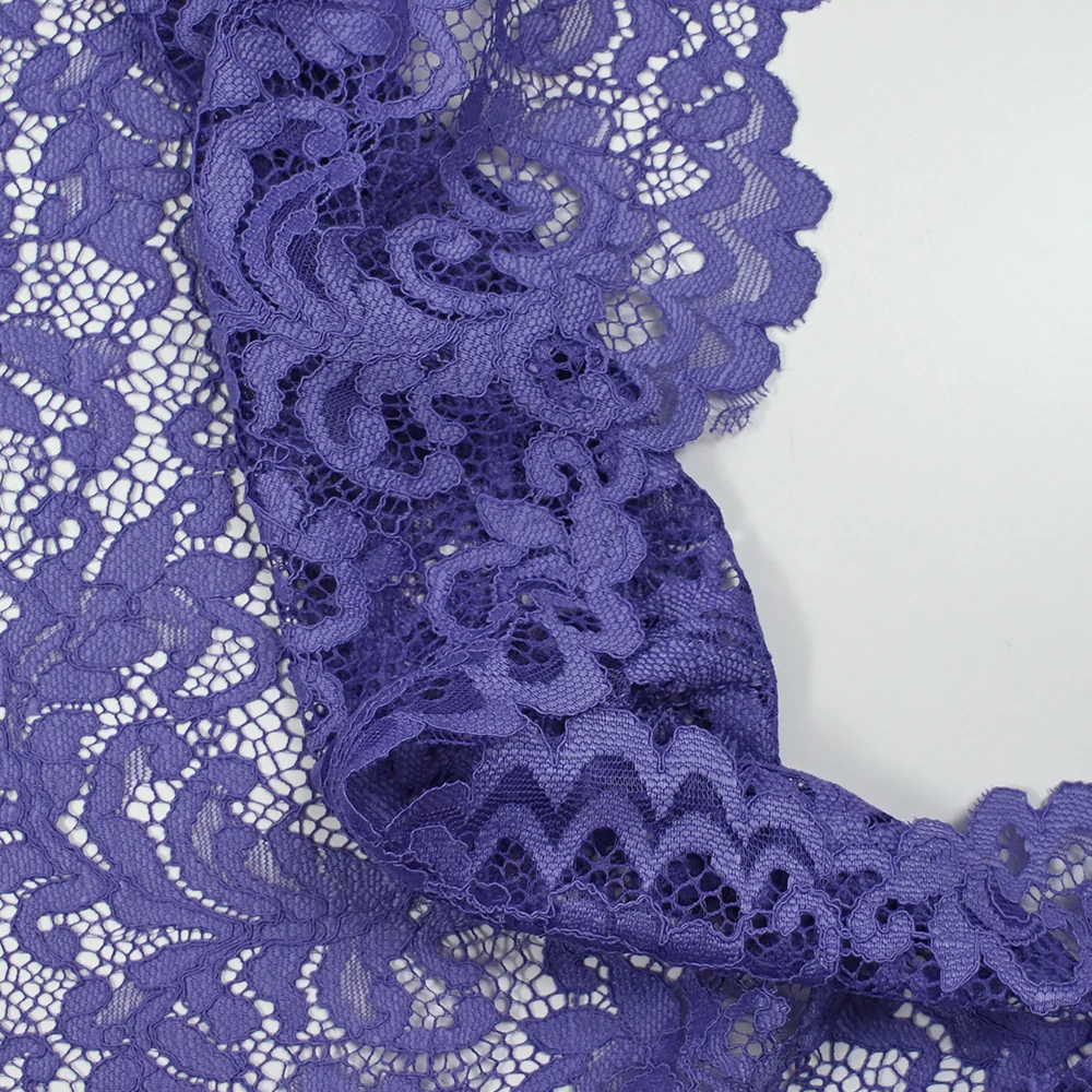 Dentelle festonnée Judith lavande - Image 7